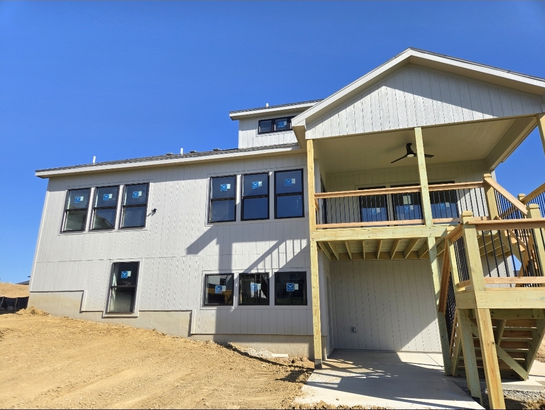New construction home ready for post-build cleaning